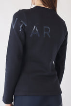 Load image into Gallery viewer, Rachel Glitter Logo Sweatshirt - Navy
