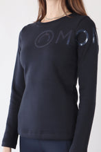 Load image into Gallery viewer, Rachel Glitter Logo Sweatshirt - Navy
