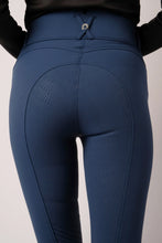 Load image into Gallery viewer, Megan Yati Highwaisted Breeches - Mid Blue, Fullgrip
