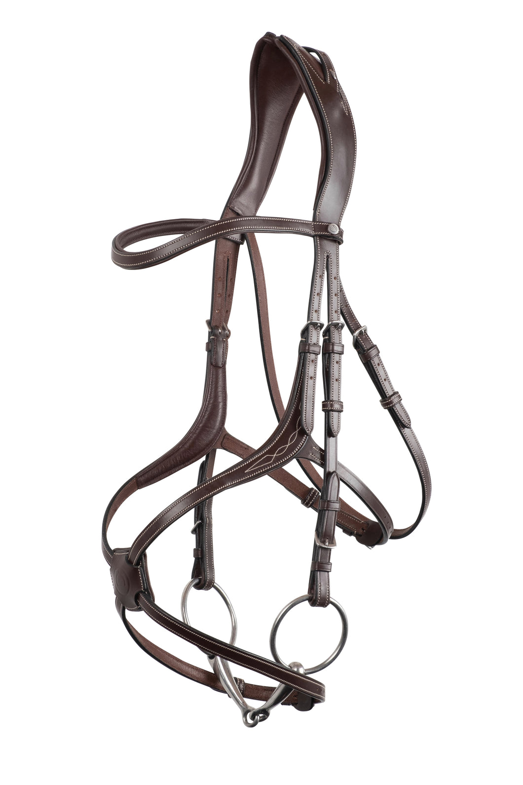 Lyon Fig-8 Organic Tanned Bridle - Brown