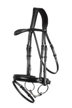 Load image into Gallery viewer, Normandie Organic Tanned Bridle - Black
