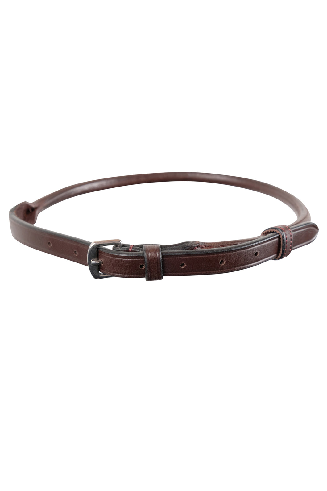 Round Flash Strap - Brown Leather