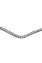 Load image into Gallery viewer, Fair Curved Crystal Browband - Clear
