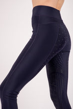 Load image into Gallery viewer, Linnea Crystal Riding Leggings - Navy - Fullgrip
