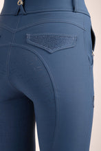 Load image into Gallery viewer, Briella Crystal Highwaisted Yati Breeches - Mid Blue, Fullgrip
