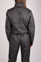 Load image into Gallery viewer, Dakota Quilted Boiler Suit - Black
