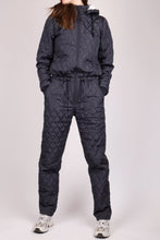 Load image into Gallery viewer, Dakota Quilted Boiler Suit - Navy
