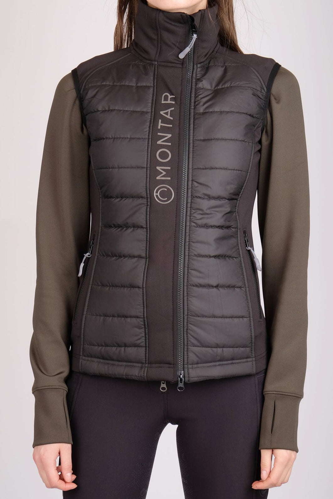 Emma Quilted Softshell Gilet - Black