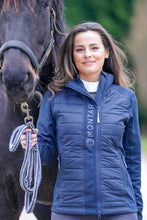 Load image into Gallery viewer, Emma Quilted Body Jacket - Navy
