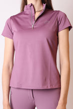 Load image into Gallery viewer, Everly Technical Crystal Polo - Grape
