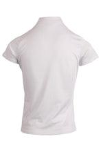 Load image into Gallery viewer, Everly Technical Crystal Polo - White
