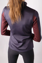 Load image into Gallery viewer, Iris 2 Colour Baselayer - Navy/Plum
