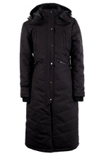 Load image into Gallery viewer, Dicte Extra Long Jacket With Slits - Black
