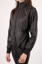 Load image into Gallery viewer, Joanne Nylon Logo Jacket - Black
