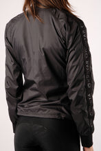 Load image into Gallery viewer, Joanne Nylon Logo Jacket - Black
