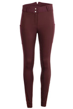 Load image into Gallery viewer, Madelyn Highwaisted Yati Breeches - Plum, Fullgrip
