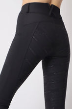 Load image into Gallery viewer, Junior Michelle Rosegold Hybrid Leggings - Black
