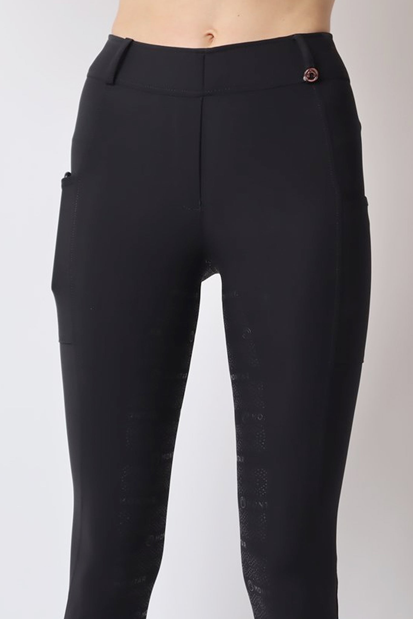 Montar Michelle Rosegold Hybrid Leggings - Black – House Of Montar UK