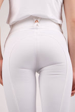 Load image into Gallery viewer, Molly Rosegold Highwaist Yati Breeches - White, Fullgrip
