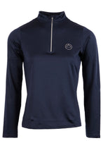 Load image into Gallery viewer, Everly Crystal Logo Baselayer - Navy
