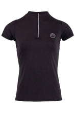 Load image into Gallery viewer, Everly Technical Crystal Polo - Black
