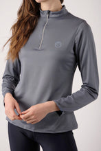 Load image into Gallery viewer, Melanie Vertical Logo Baselayer - Dove Blue
