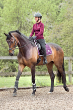 Load image into Gallery viewer, Dressage Dlux Saddle Pad - Burgundy
