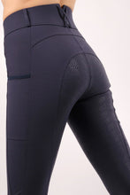 Load image into Gallery viewer, REBEL Echo Highwaisted Breeches - Navy, Fullgrip
