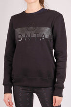Load image into Gallery viewer, Sawyer Rubber Logo Sweatshirt - Black
