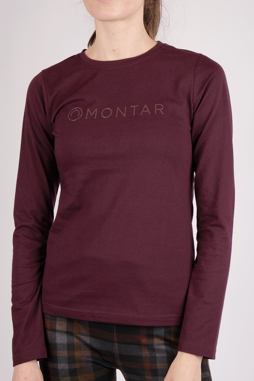 Tine Long Sleeve Tee - Plum